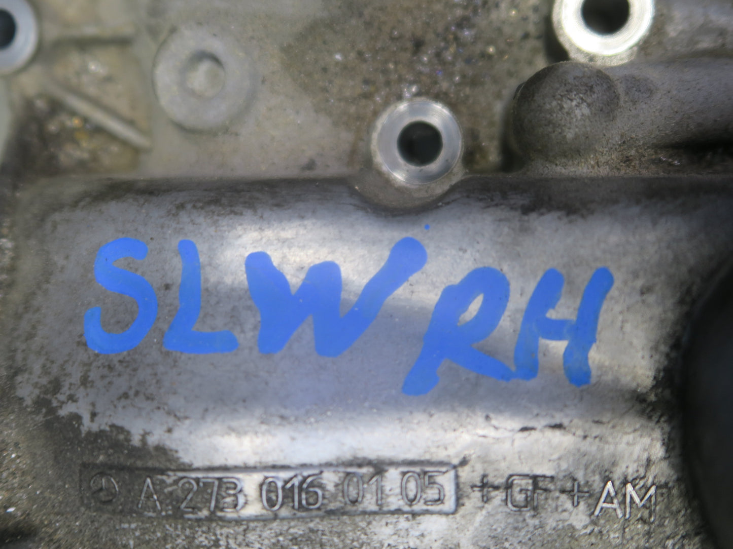 07-12 Mercedes R230 SL550 M273 273.965 Engine Right Cylinder Head 112K Miles OEM