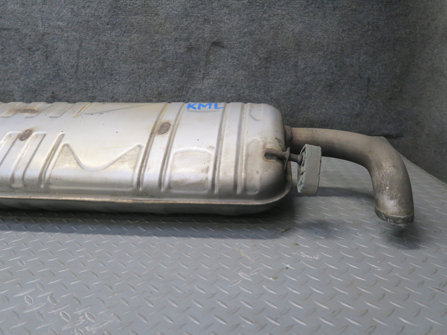 12-15 Mercedes W166 ML350 Rear Exhaust Muffler 1664900715 OEM