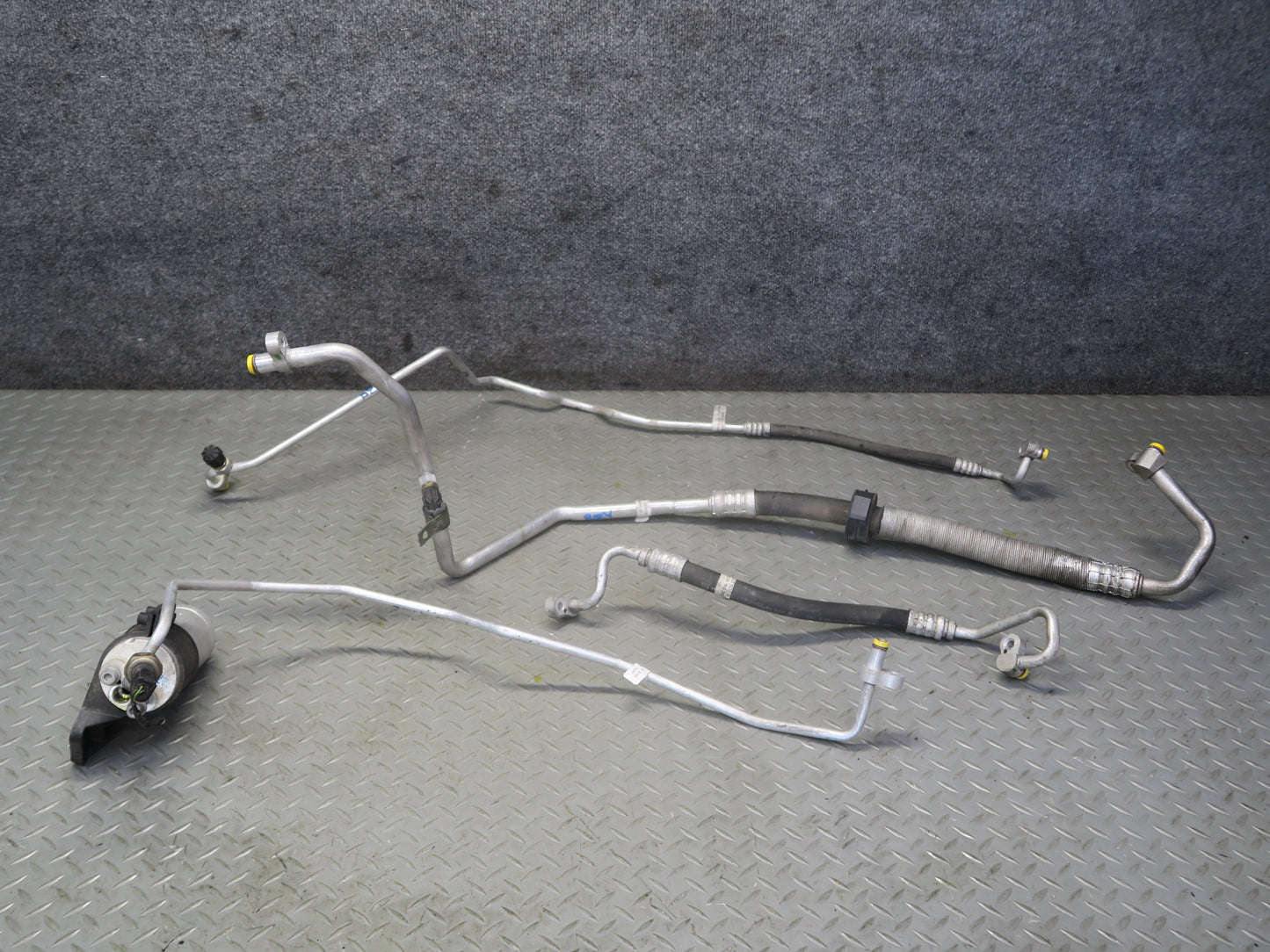 03-05 BMW E85 Z4 M54 Set of 5 A/C Air Condition Hose Pipe Line w Dryer OEM