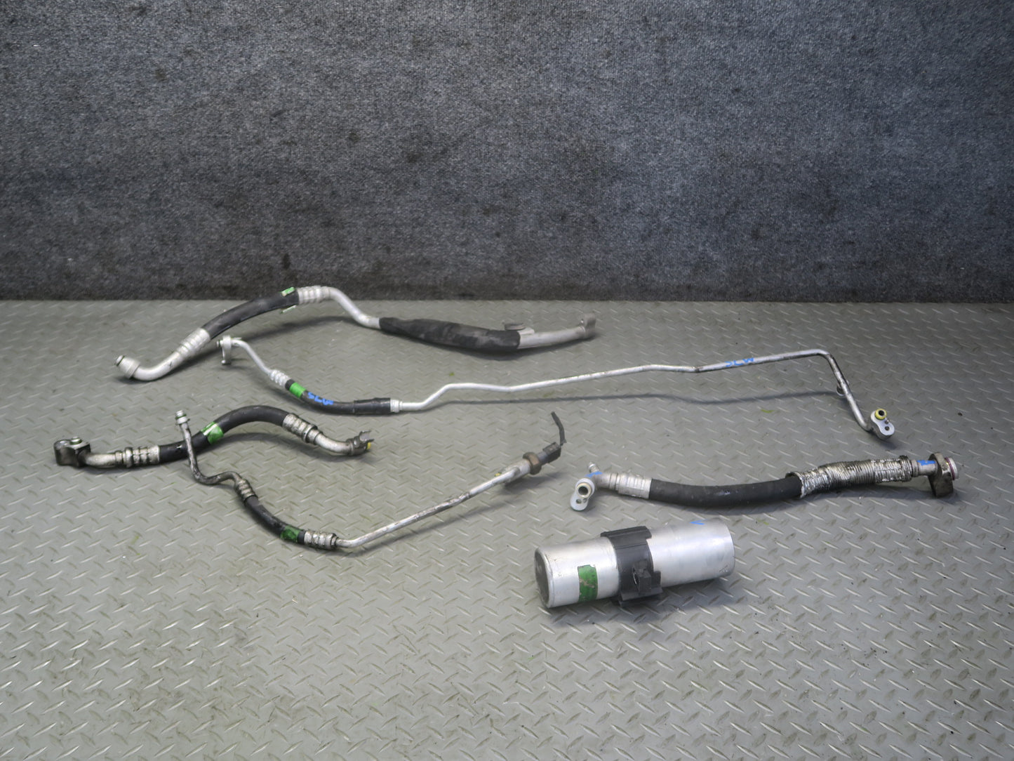 07-12 Mercedes R230 SL550 A/C Air Condition Hose Pipe Line Dryer Set OEM