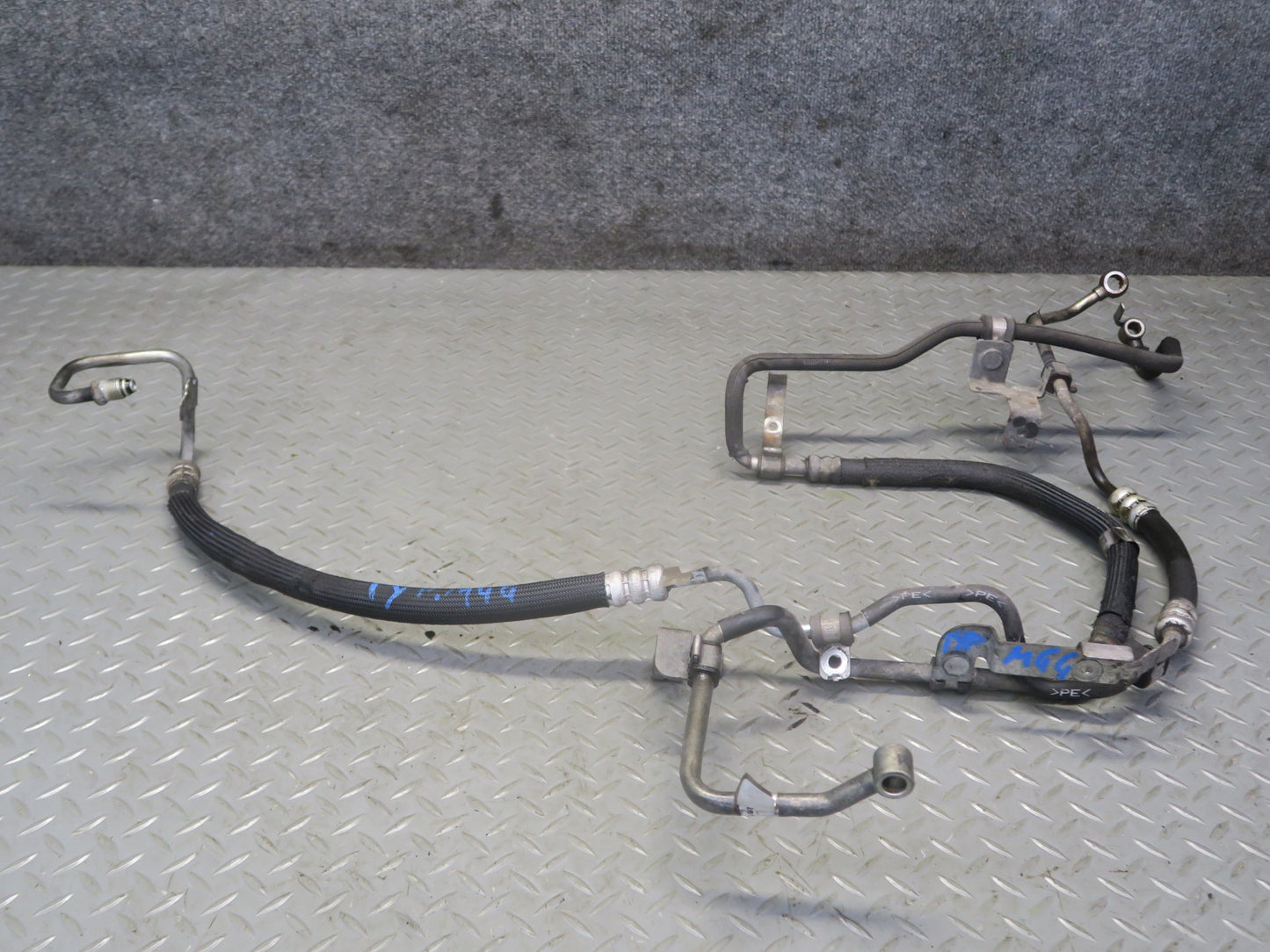 2014-2020 Maserati Ghibli M157 SQ4 3.0L Power Steering Hose Line Pipe Set