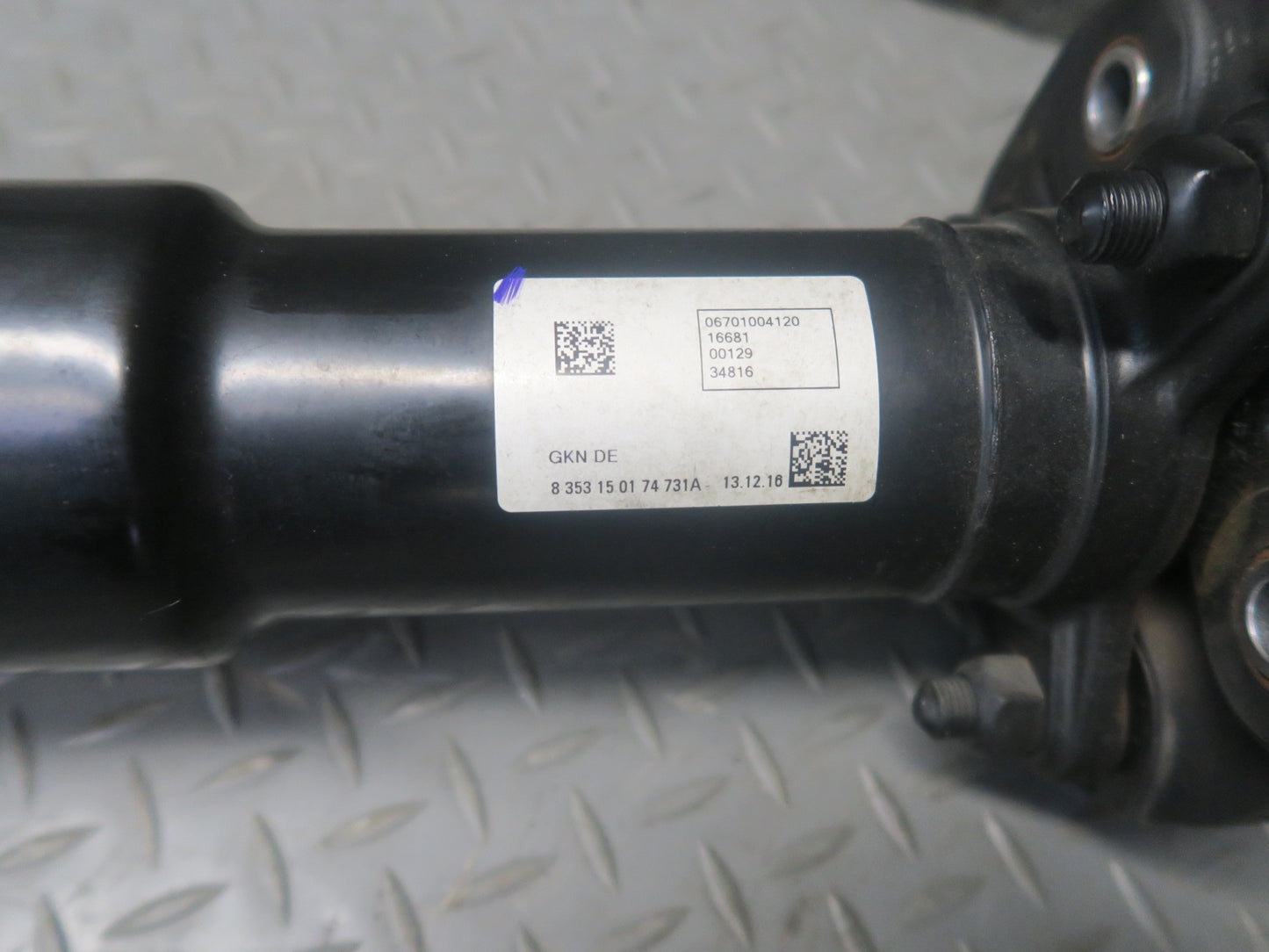 2014-2020 Maserati Ghibli M157 SQ4 AWD Rear Drive Shaft Driveshaft Propeller