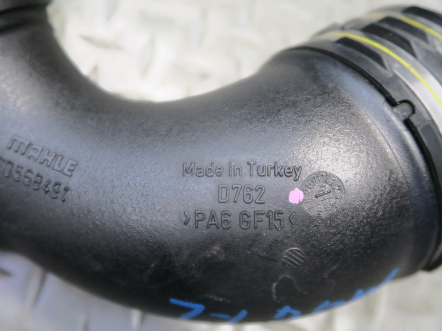 14-20 Maserati Ghibli M157 SQ4 Engine Left Air Cleaner Intake Duct Tube Hose