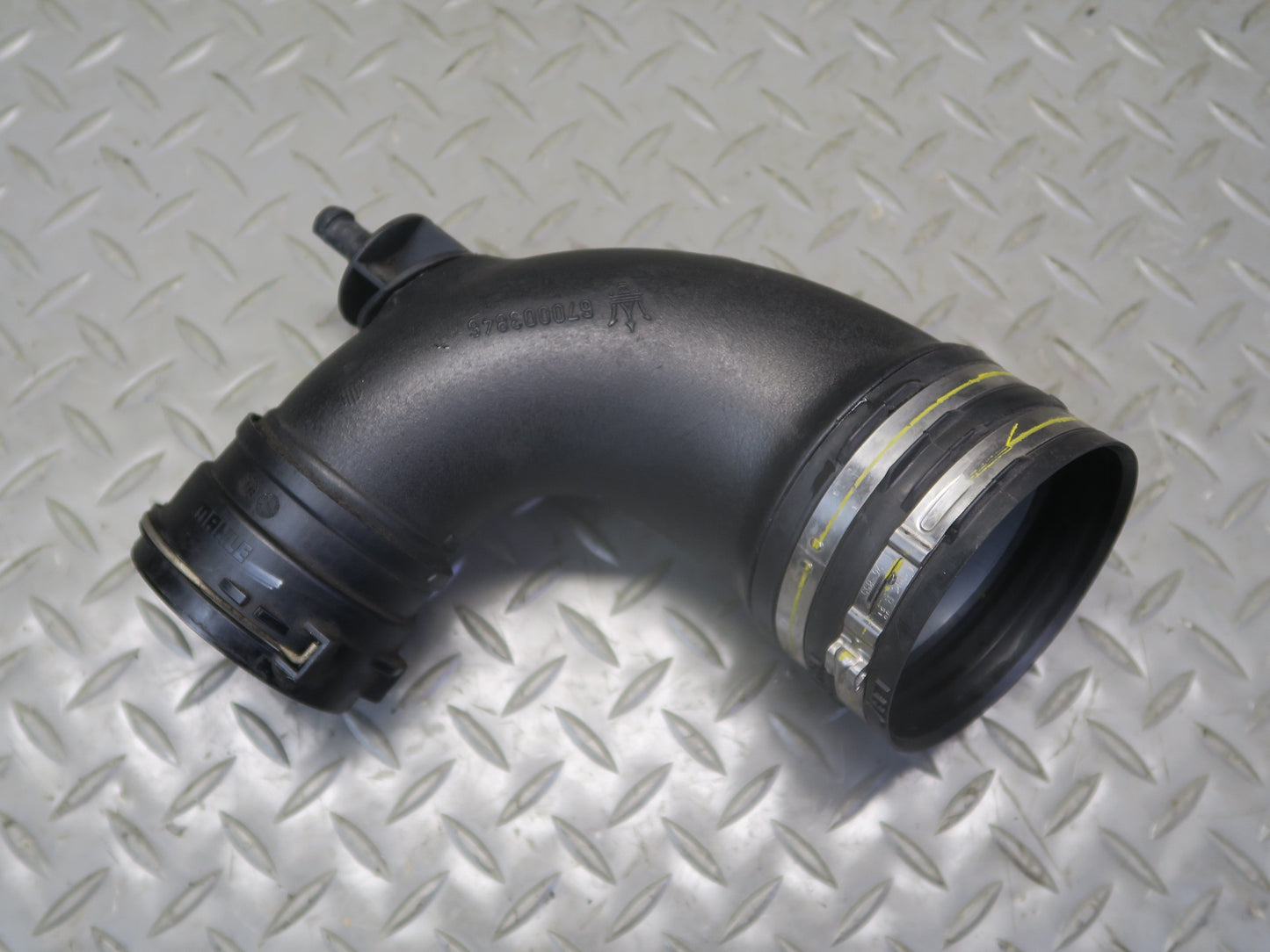14-20 Maserati Ghibli M157 SQ4 Engine Left Air Cleaner Intake Duct Tube Hose