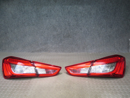 14-20 Maserati Ghibli M157 Rear Left Right Inner Outer Trunk Tail Light Lamp Set