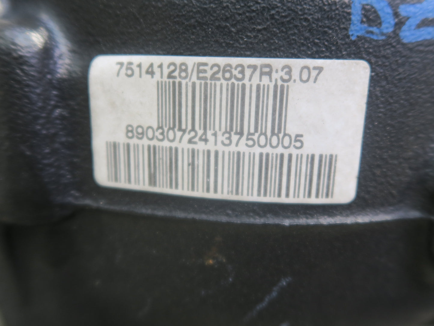 03-05 BMW E85 Z4 3.0L M54 M/T Rear Axle Differential Carrier 3.07 Ratio 66K OEM