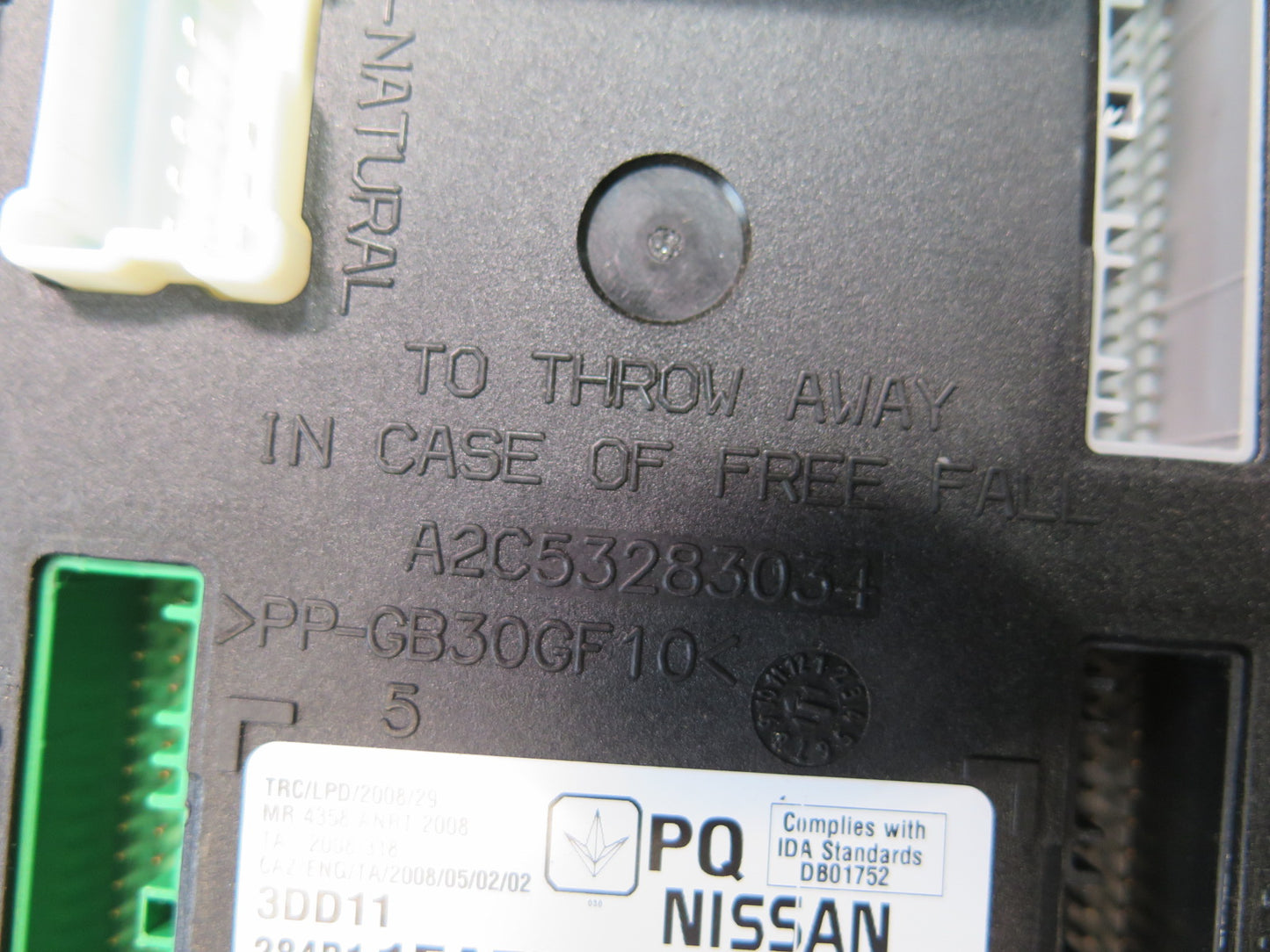 12-13 Nissan Z34 370Z BCM Body Control Module 284B1-1EA7D OEM