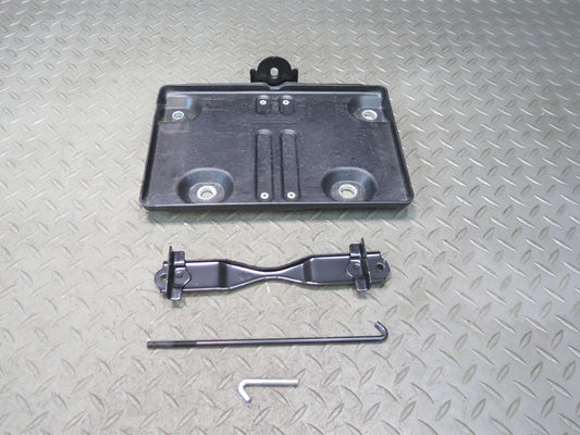 09-20 Nissan 370Z Z34 Battery Tray Holder w Brackets Set OEM
