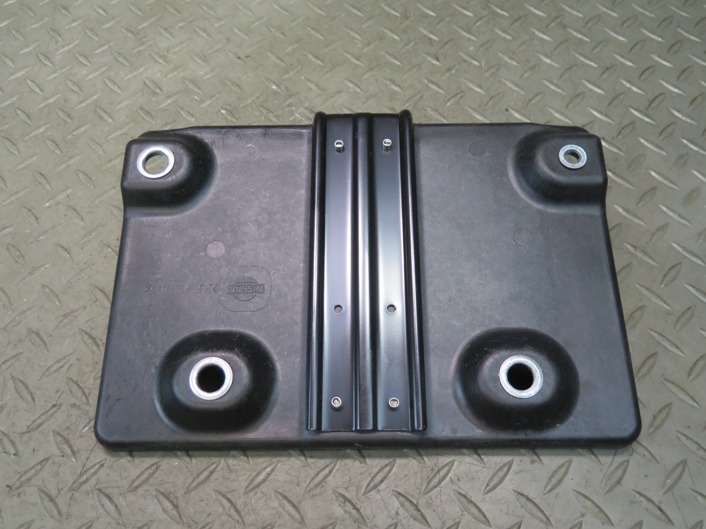 09-20 Nissan 370Z Z34 Battery Tray Holder w Brackets Set OEM