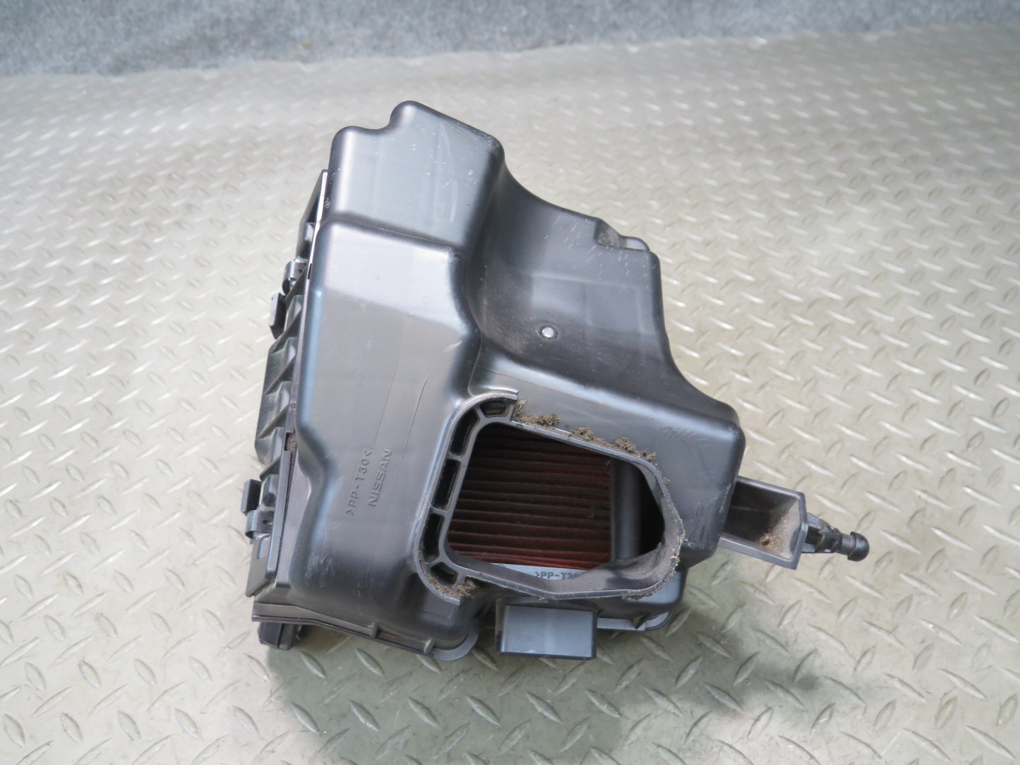 09-20 Nissan Z34 370Z Left Air Intake Cleaner Filter Box w MAF Sensor OEM