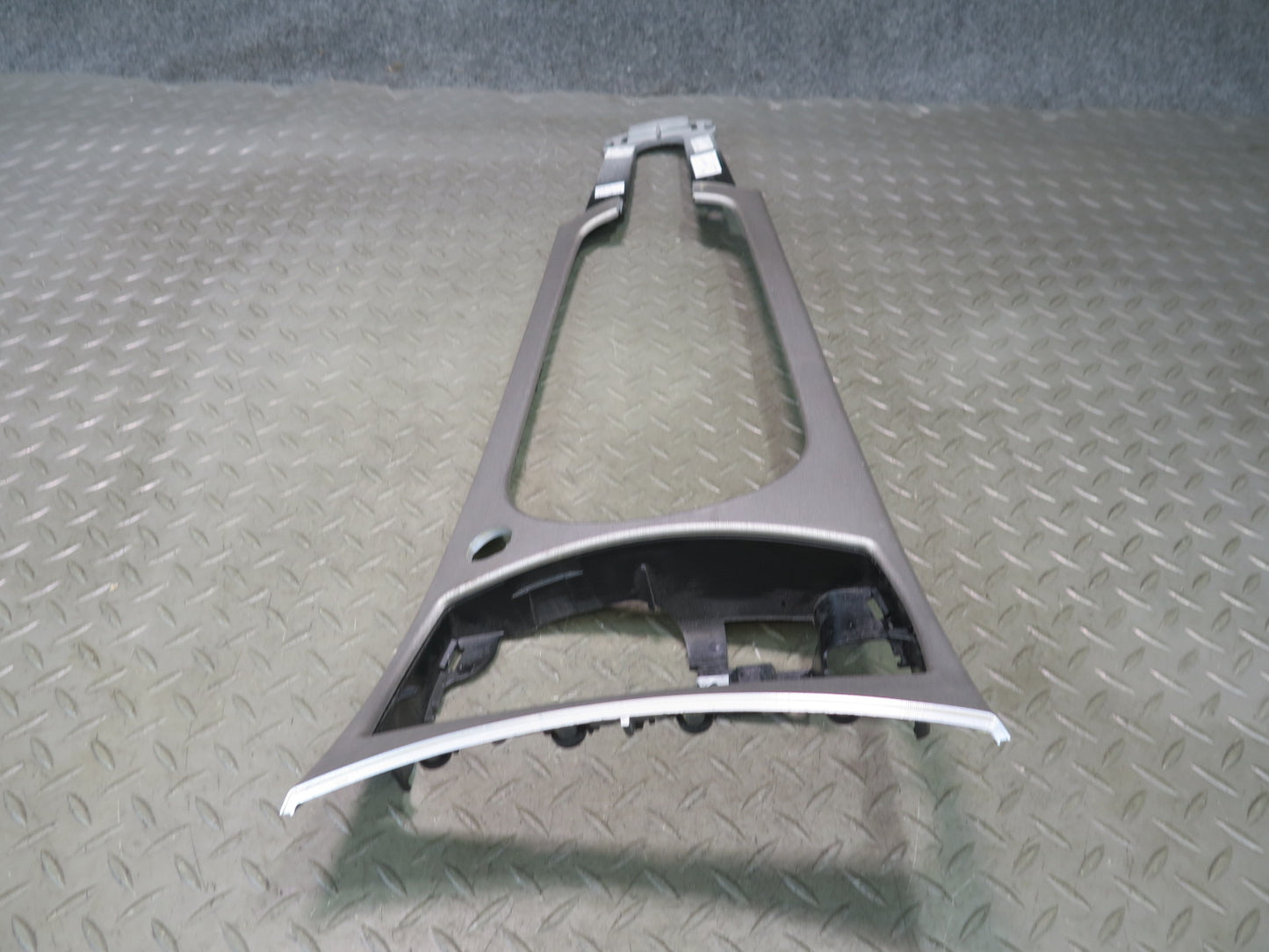 03-05 BMW E85 Z4 Set of 3 Left Right Dashboard Center Console Trim Aluminum OEM