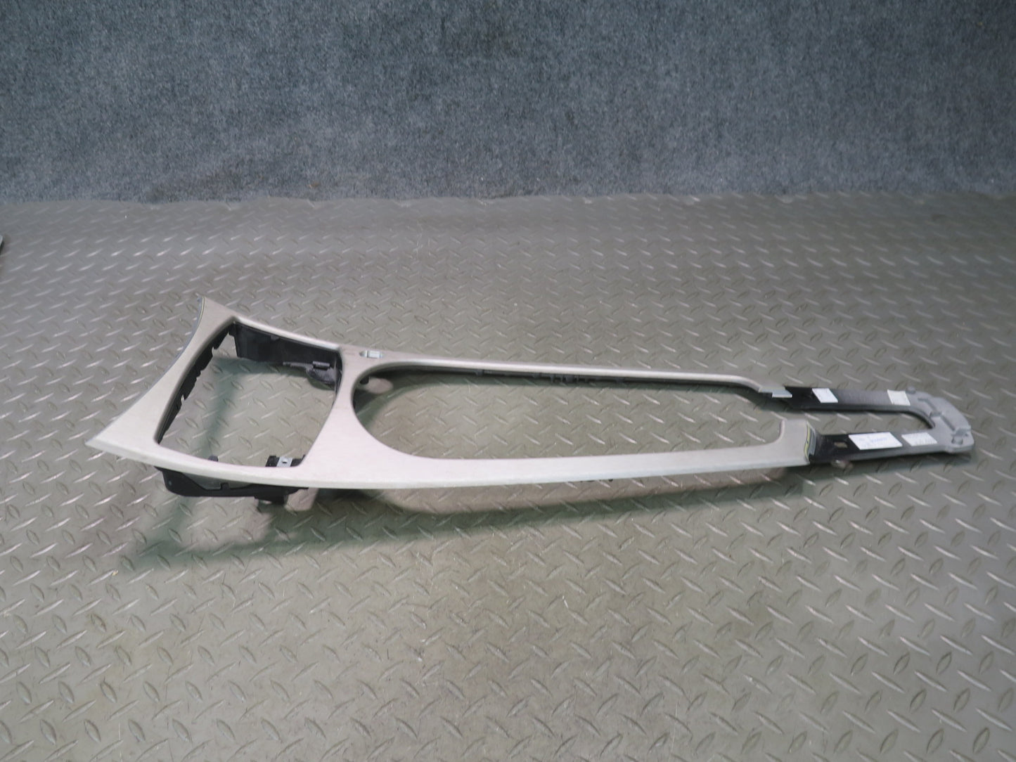 03-05 BMW E85 Z4 Set of 3 Left Right Dashboard Center Console Trim Aluminum OEM