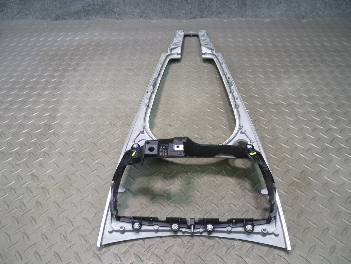 03-05 BMW E85 Z4 Set of 3 Left Right Dashboard Center Console Trim Aluminum OEM
