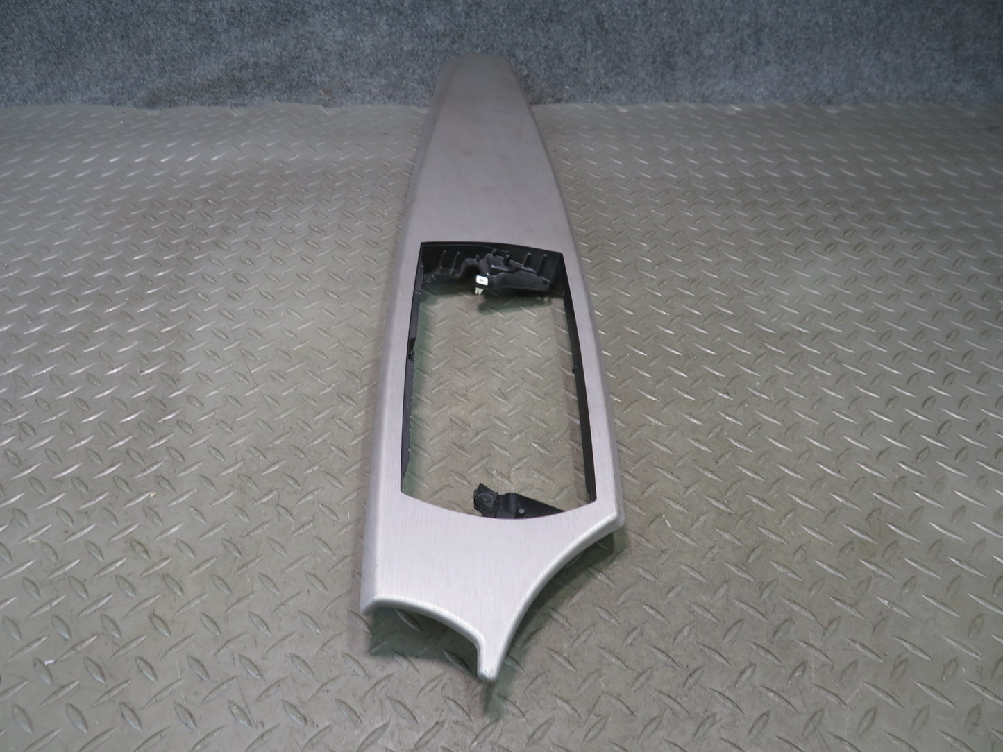 03-05 BMW E85 Z4 Set of 3 Left Right Dashboard Center Console Trim Aluminum OEM