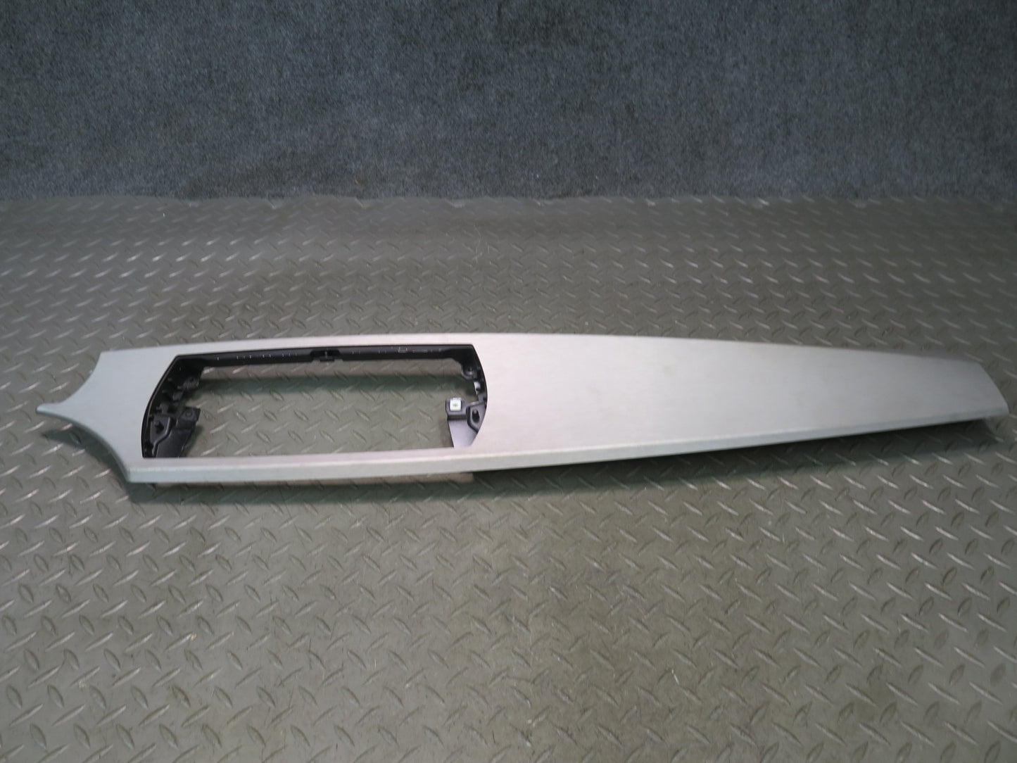 03-05 BMW E85 Z4 Set of 3 Left Right Dashboard Center Console Trim Aluminum OEM