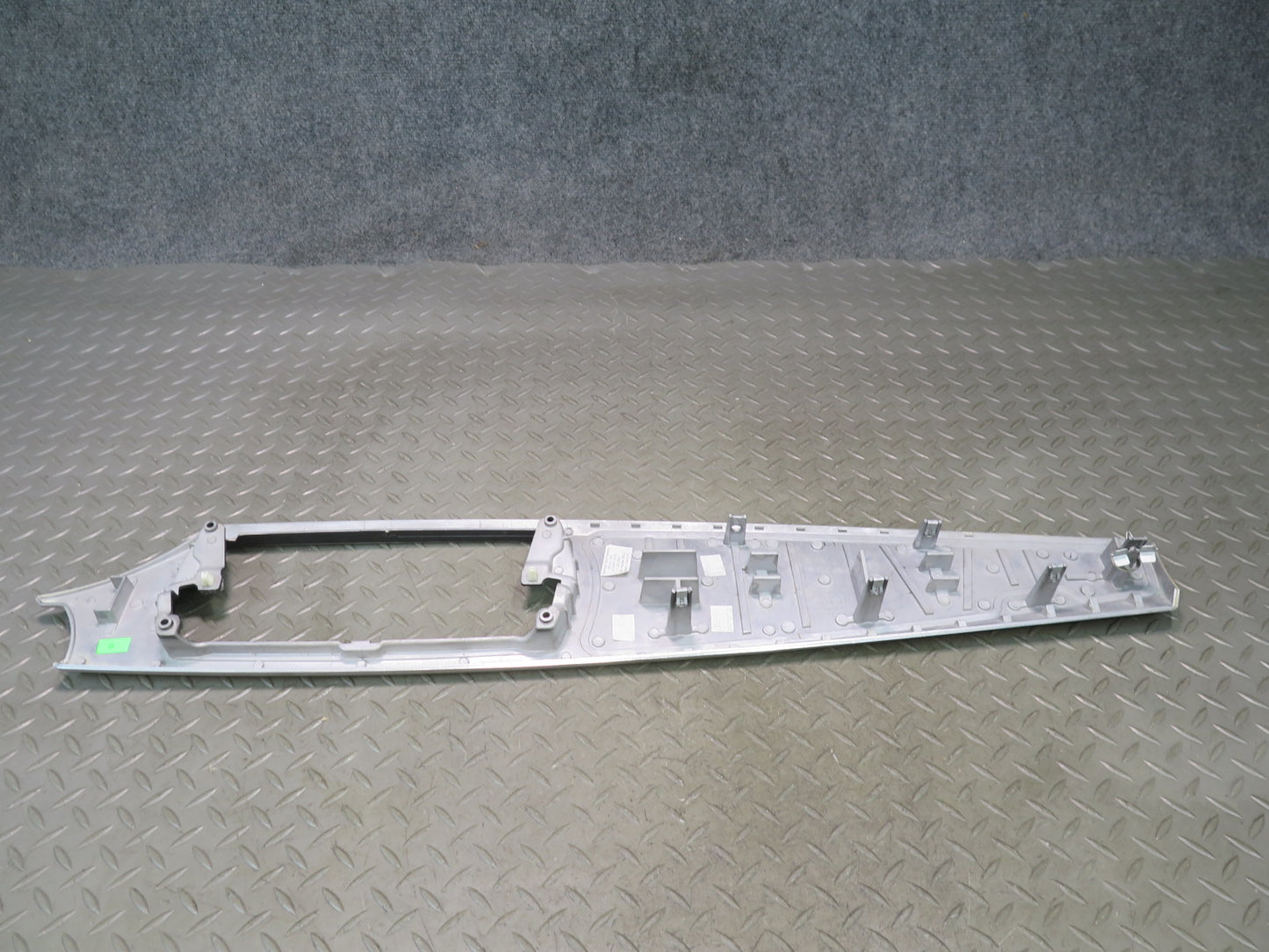 03-05 BMW E85 Z4 Set of 3 Left Right Dashboard Center Console Trim Aluminum OEM