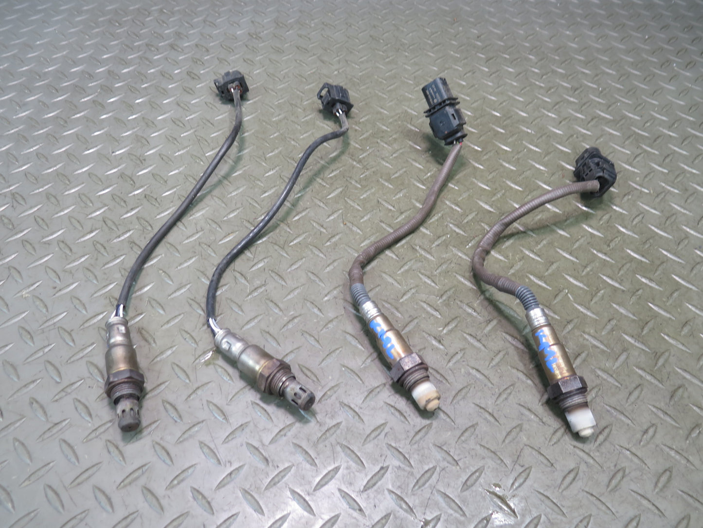 12-15 Mercedes W166 ML350 M276 Set of 4 Oxygen Sensor Lambda OEM
