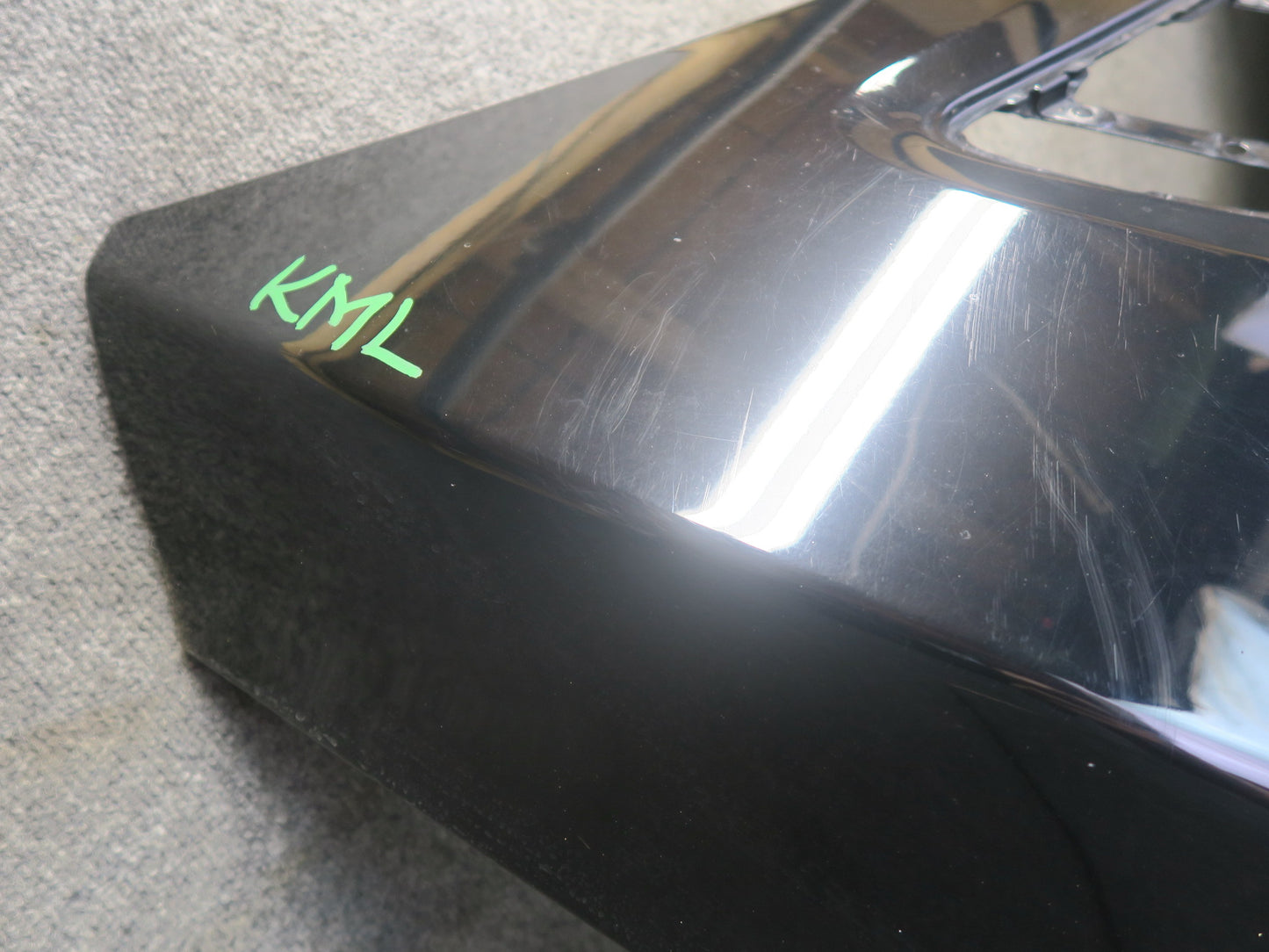 12-15 Mercedes W166 ML350 Front Hood Bonnet Shell Panel Cover Black OEM
