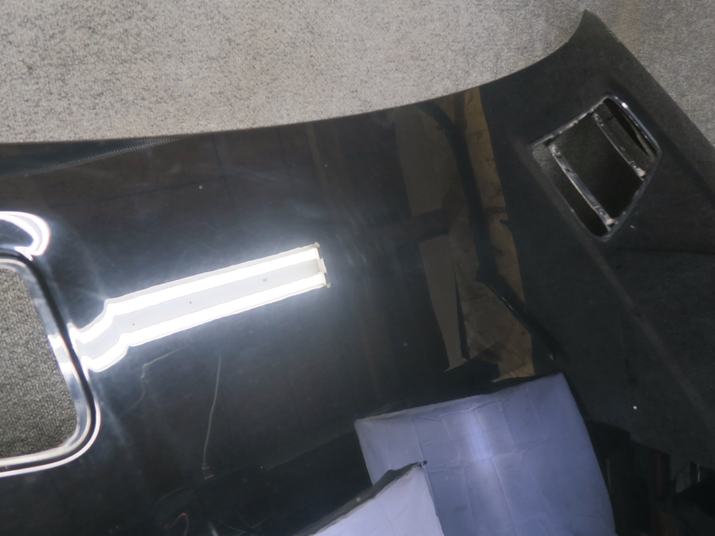12-15 Mercedes W166 ML350 Front Hood Bonnet Shell Panel Cover Black OEM