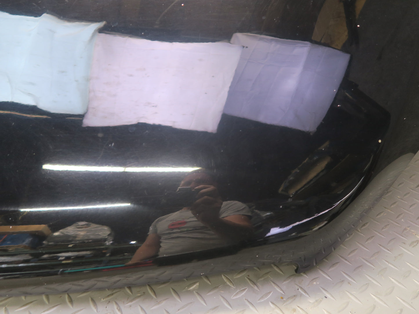 12-15 Mercedes W166 ML350 Front Hood Bonnet Shell Panel Cover Black OEM