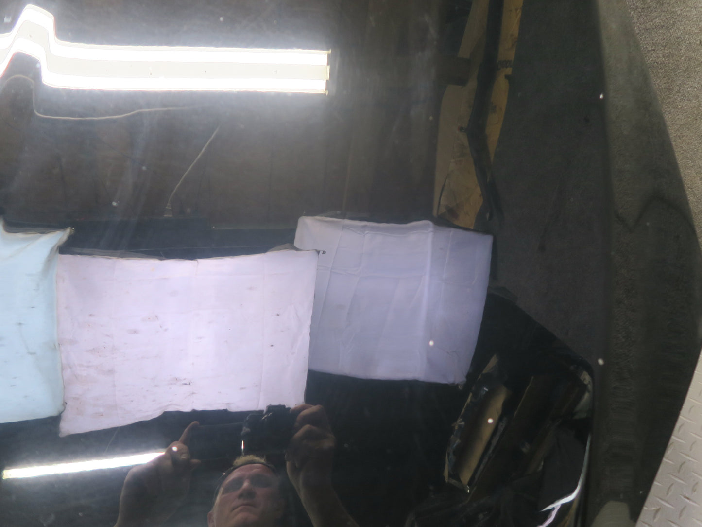 12-15 Mercedes W166 ML350 Front Hood Bonnet Shell Panel Cover Black OEM