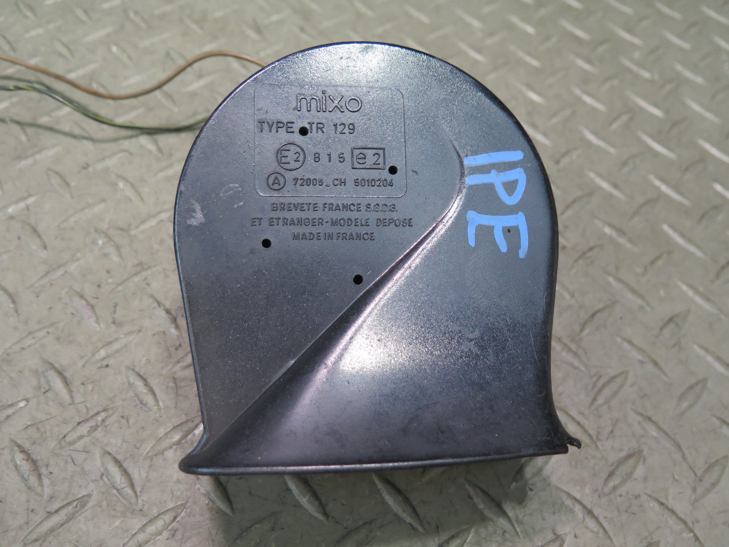 1987-1995 Porsche 928 S4 Low & High Tone Note Horn Siren Alarm Set Mixo
