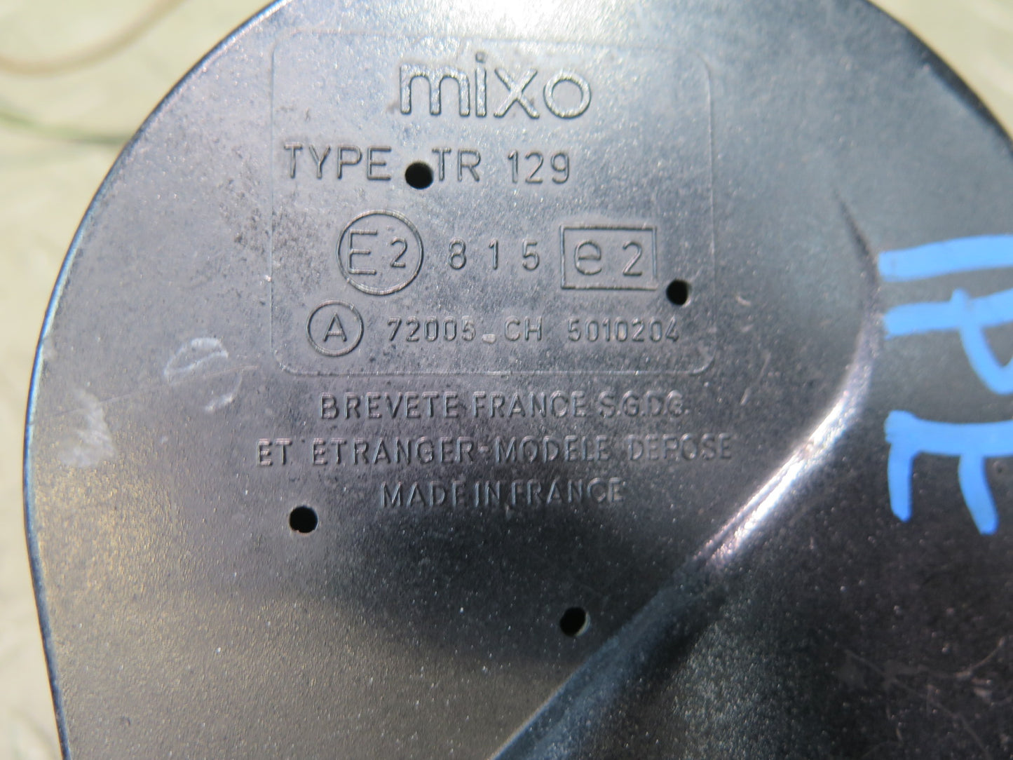 1987-1995 Porsche 928 S4 Low & High Tone Note Horn Siren Alarm Set Mixo