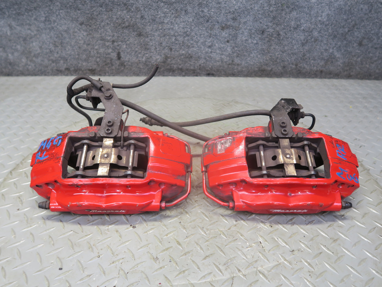 2014-2020 Maserati Ghibli M157 SQ4 Rear Left & Right Brembo Brake Caliper Set
