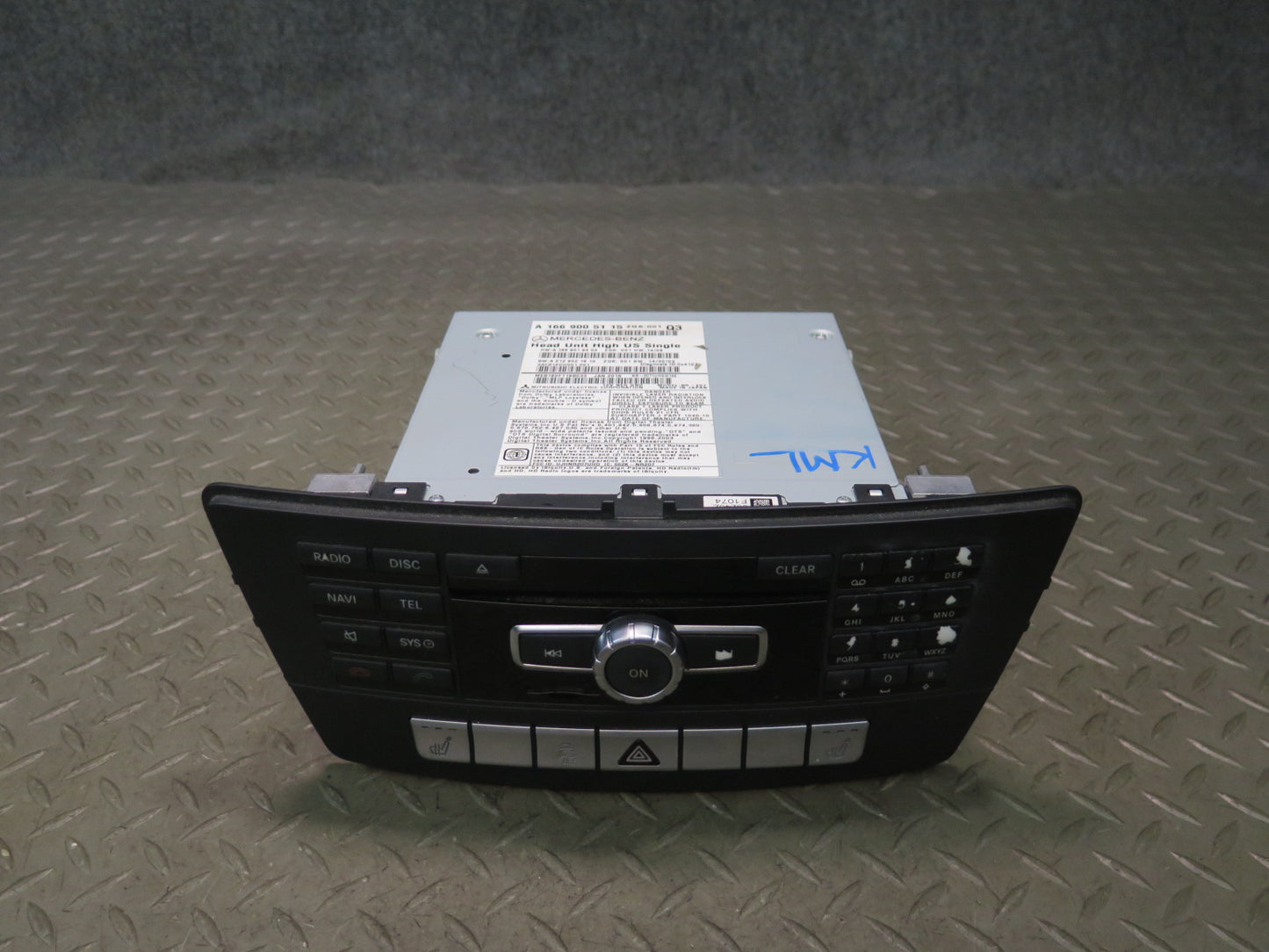 2015 Mercedes W166 Ml-class GPS Navi Radio CD Player Receiver  Head Unit OEM