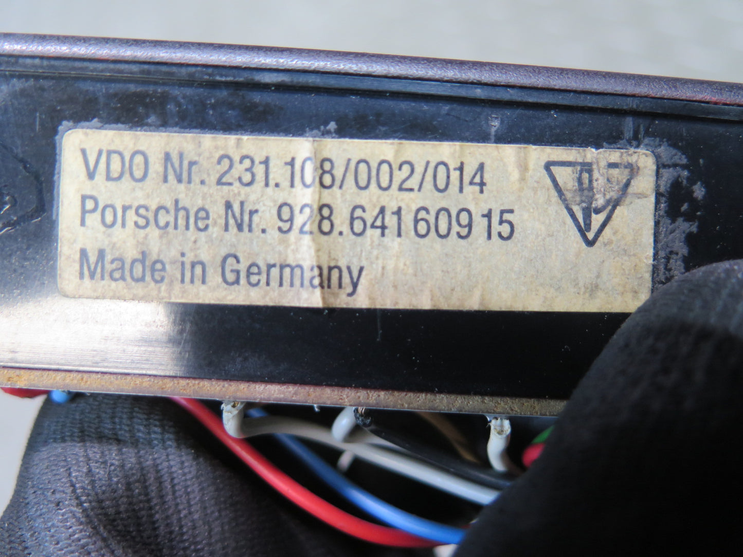 1984-1991 Porsche 928 Front Dash A/C Air Condition Door Lock Switch 92864160915