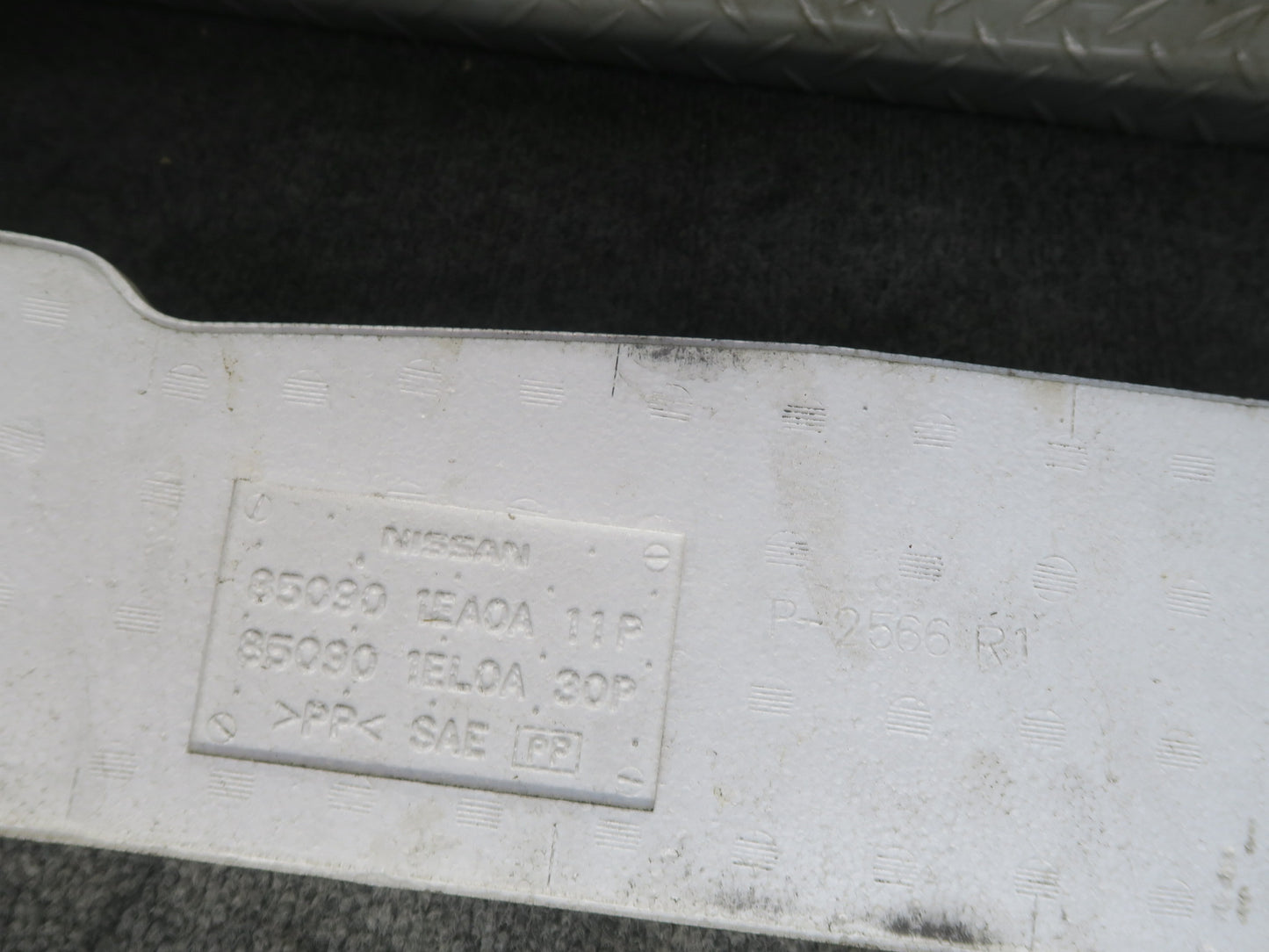 09-20 Nissan Z34 370Z Rear Bumper Reinforcement Impact Bar w Foam Absorber OEM