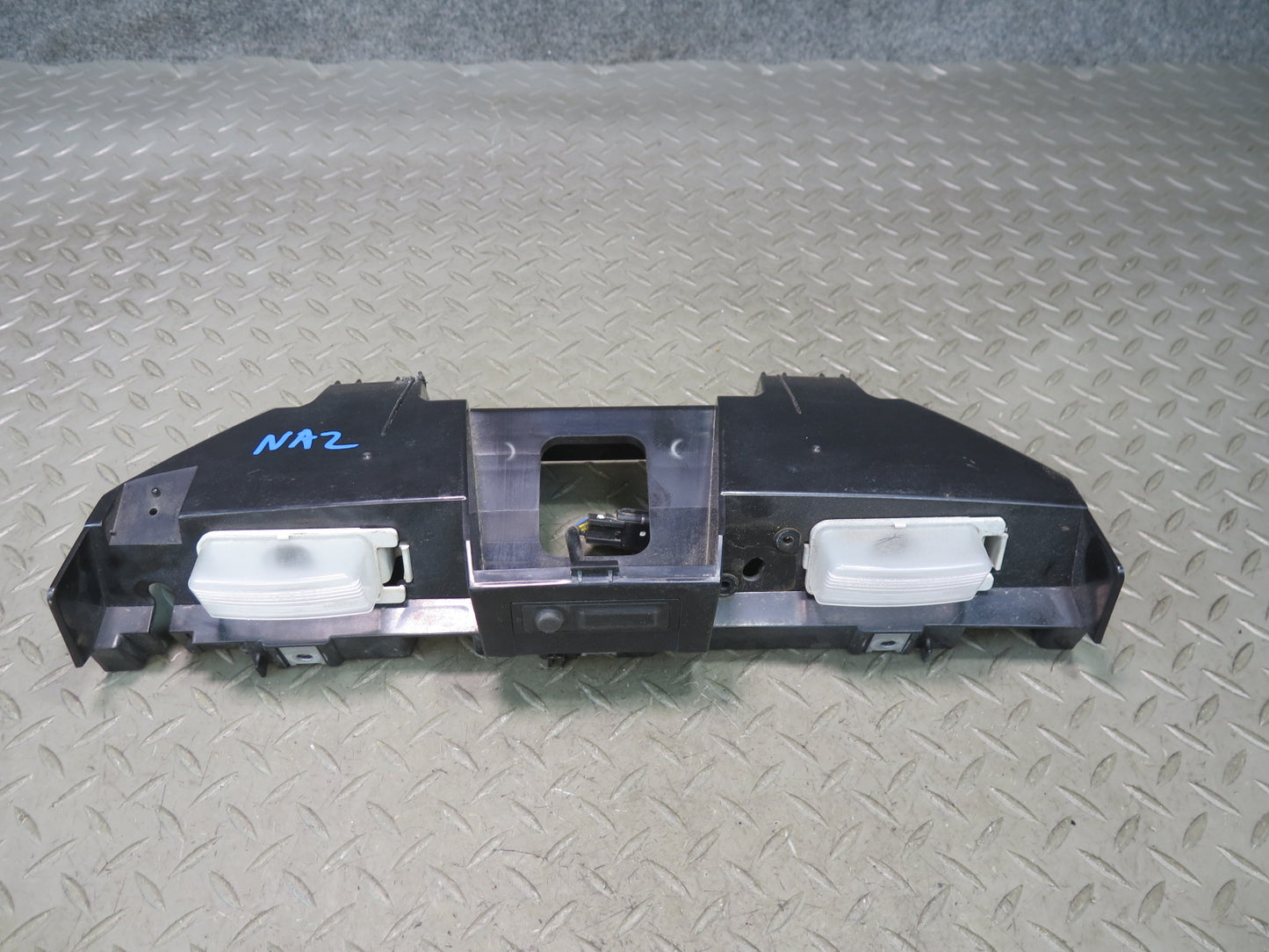 09-20 Nissan Z34 370Z Rear License Plate Light Lamp Mount Bracket Panel OEM