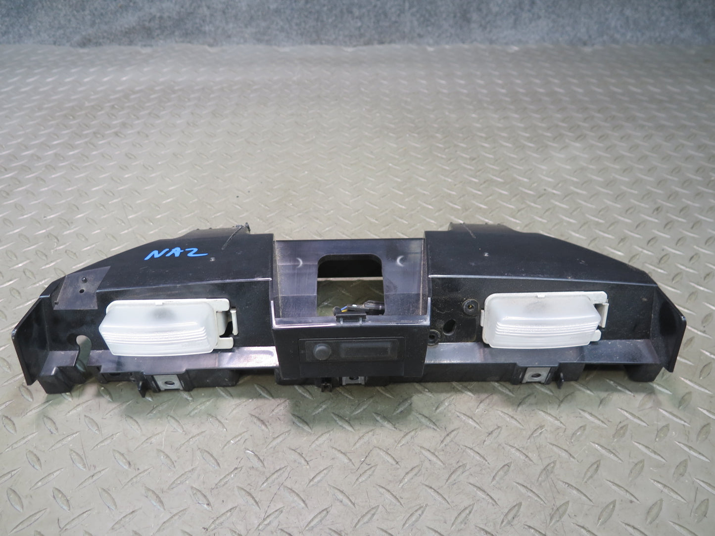 09-20 Nissan Z34 370Z Rear License Plate Light Lamp Mount Bracket Panel OEM