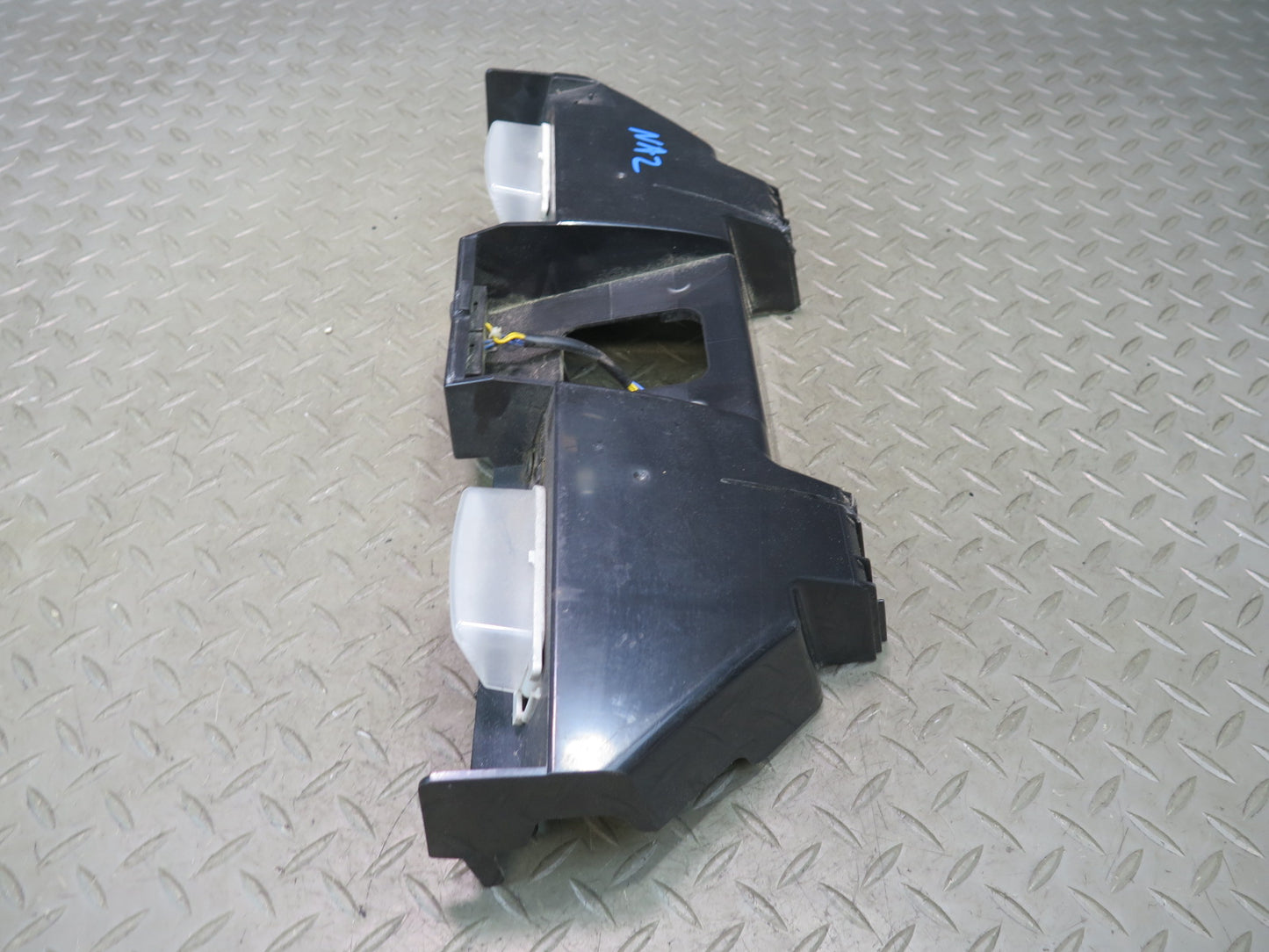 09-20 Nissan Z34 370Z Rear License Plate Light Lamp Mount Bracket Panel OEM