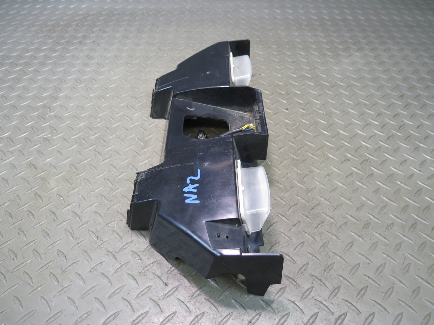 09-20 Nissan Z34 370Z Rear License Plate Light Lamp Mount Bracket Panel OEM