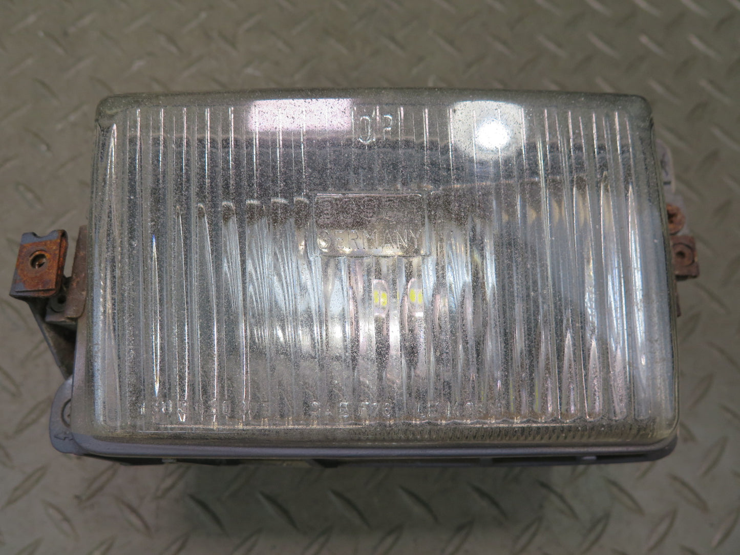 1978-1986 Porsche 928 S Front Left & Right Side Fog Light Turn Signal Lamp Set