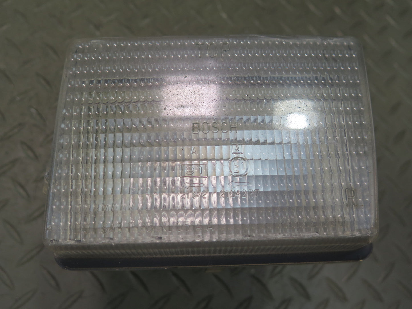 1978-1986 Porsche 928 S Front Left & Right Side Fog Light Turn Signal Lamp Set
