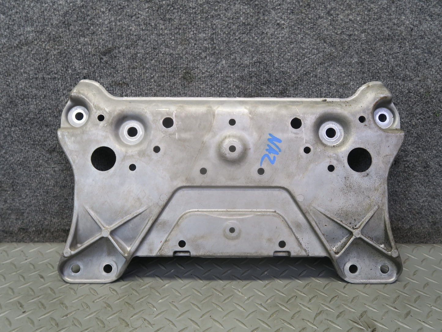 11-20 Nissan Z34 370Z Front Suspension Subframe Crossmember Stay Plate 31K OEM
