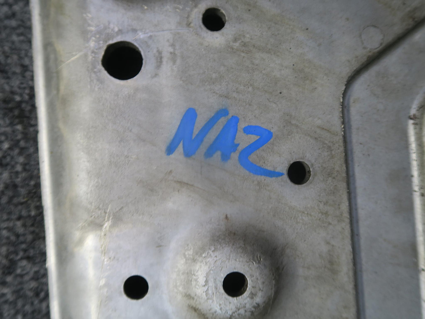 11-20 Nissan Z34 370Z Front Suspension Subframe Crossmember Stay Plate 31K OEM