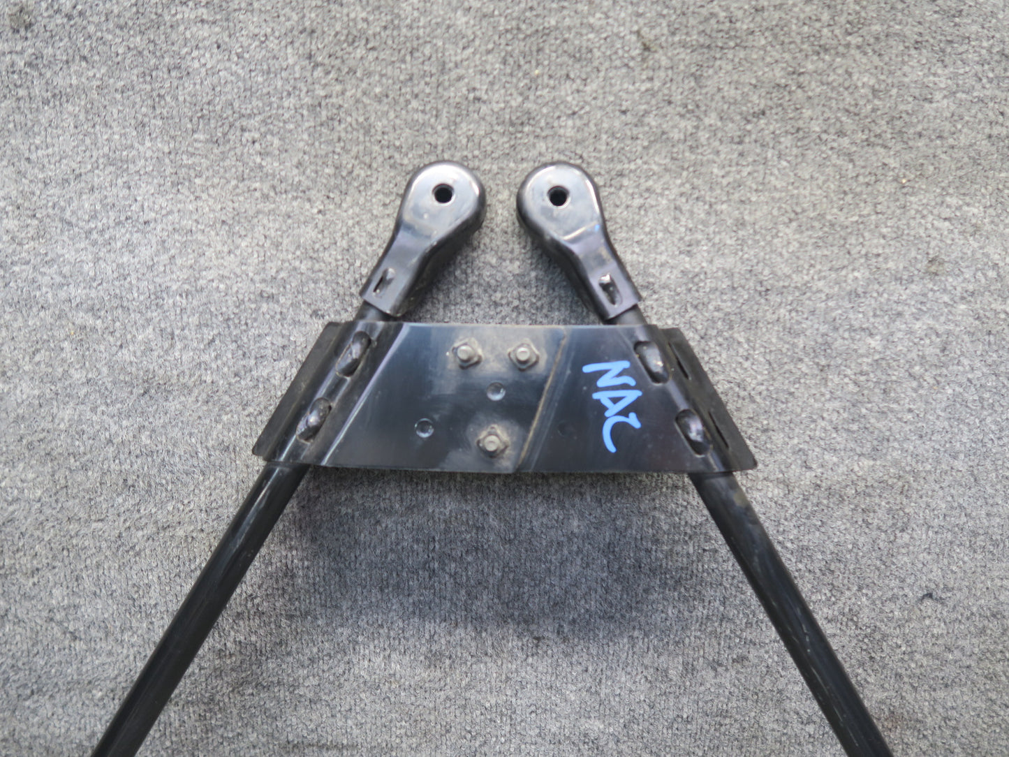 09-20 Nissan Z34 370Z Rear Suspension Subframe Crossmember Brace Bracket OEM