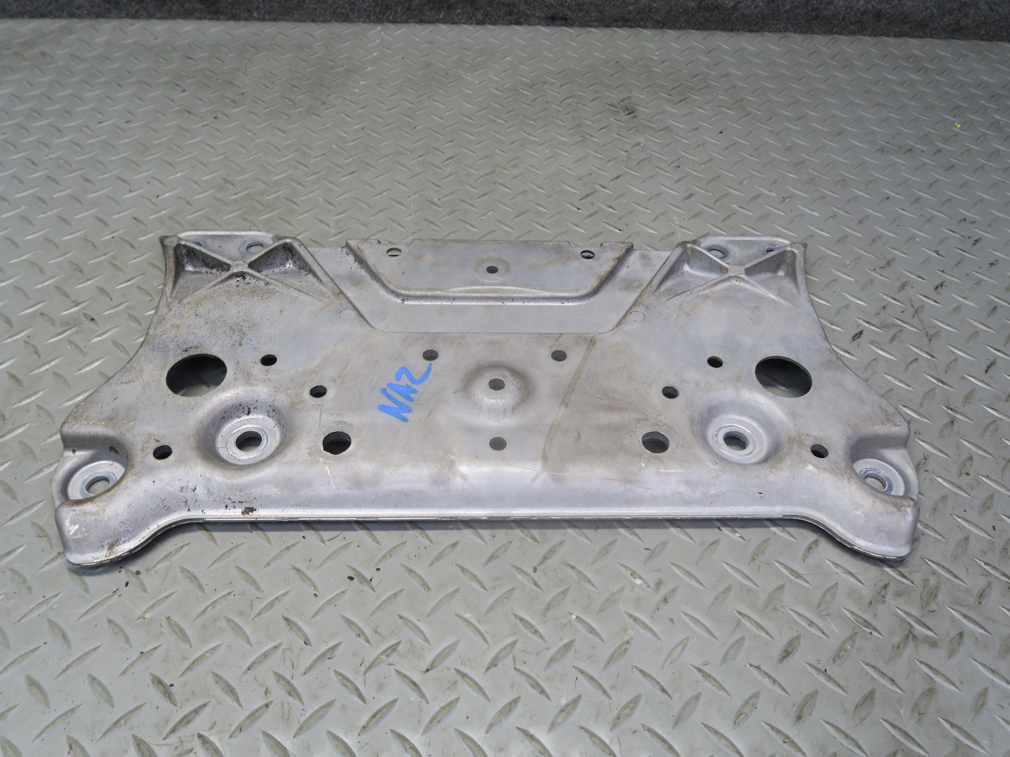 11-20 Nissan Z34 370Z Front Suspension Subframe Crossmember Stay Plate 31K OEM
