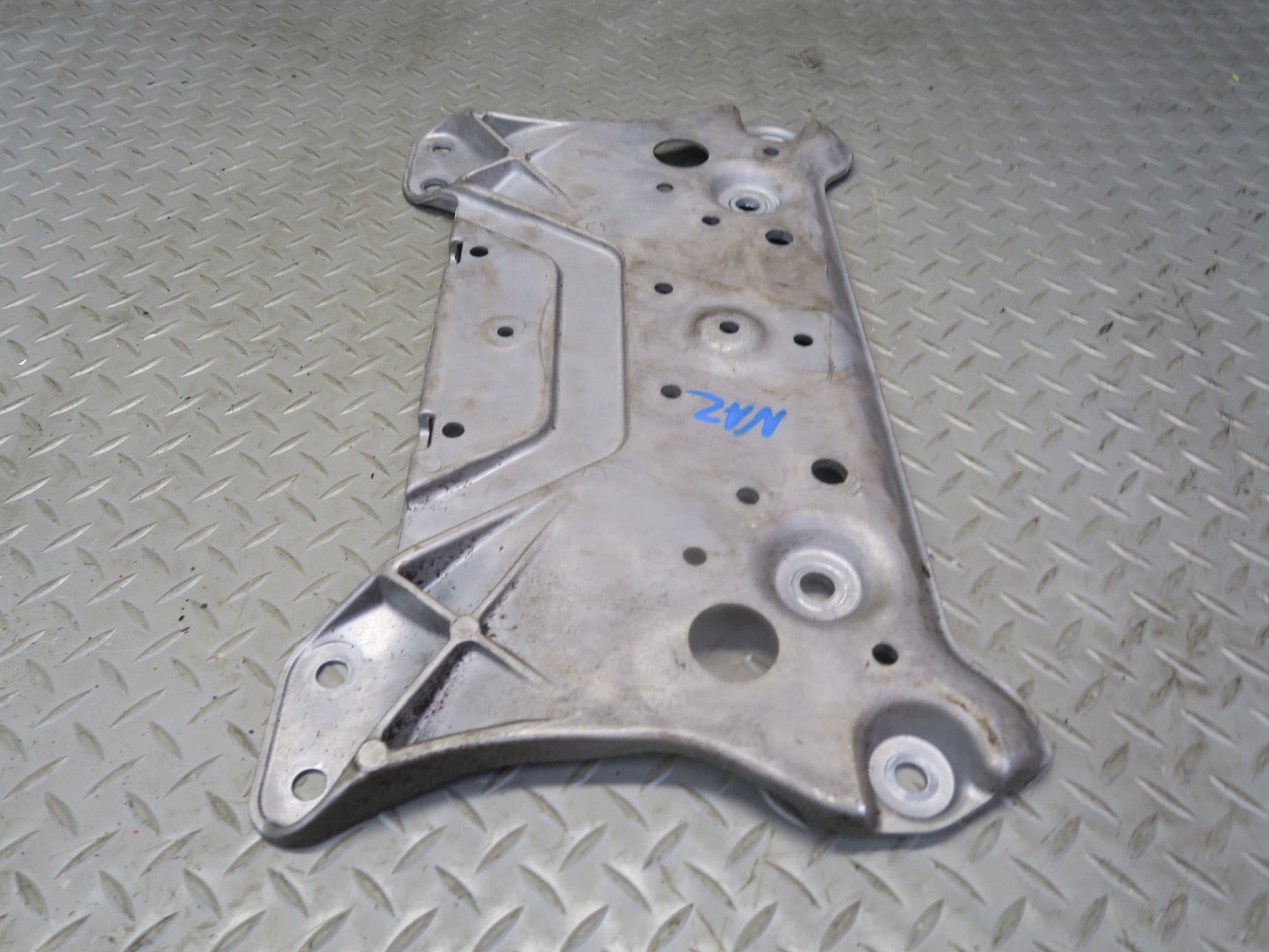 11-20 Nissan Z34 370Z Front Suspension Subframe Crossmember Stay Plate 31K OEM