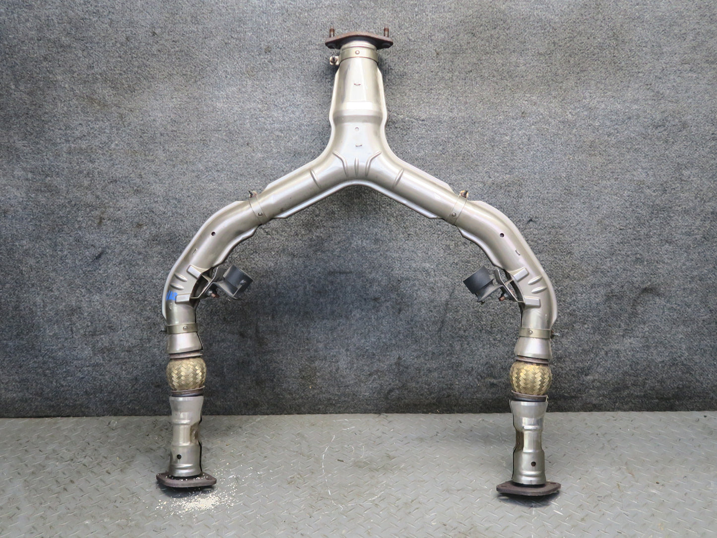 10-13 Nissan 370Z Z34 Front Exhaust Y Pipe Line 31K Miles OEM