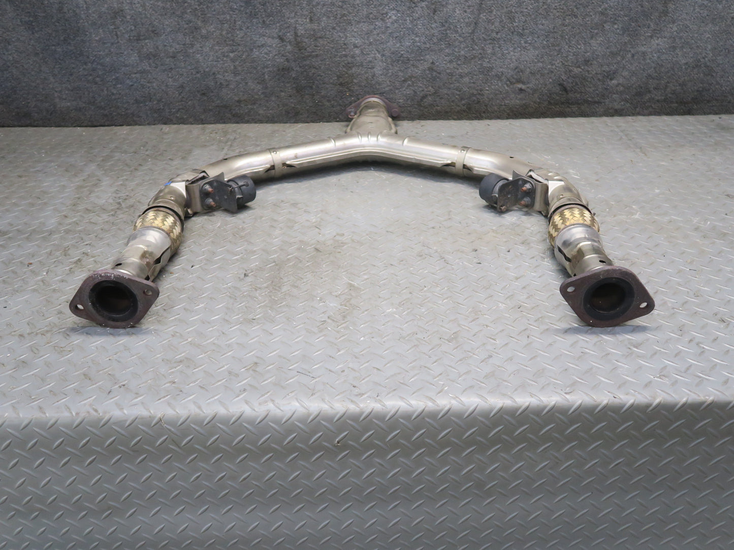 10-13 Nissan 370Z Z34 Front Exhaust Y Pipe Line 31K Miles OEM