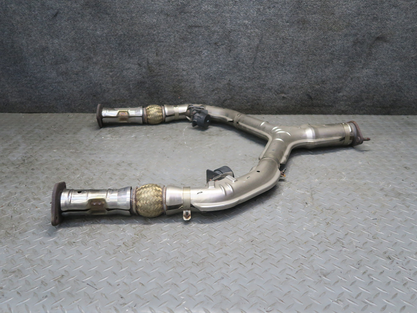 10-13 Nissan 370Z Z34 Front Exhaust Y Pipe Line 31K Miles OEM