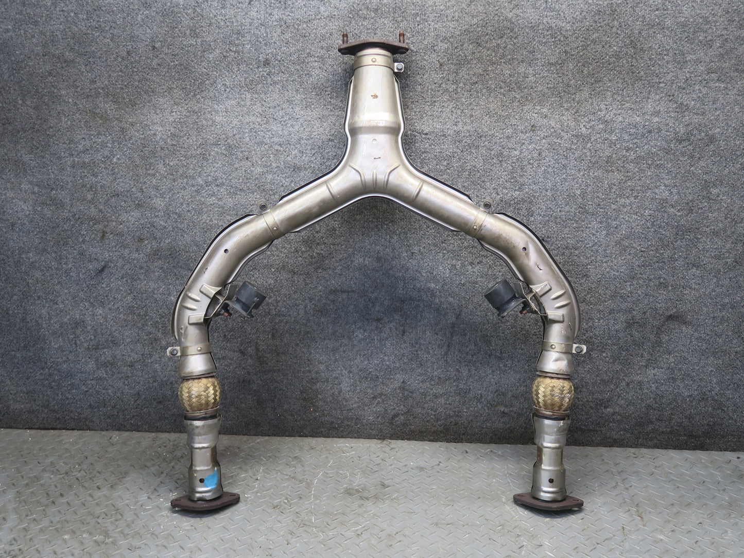 10-13 Nissan 370Z Z34 Front Exhaust Y Pipe Line 31K Miles OEM