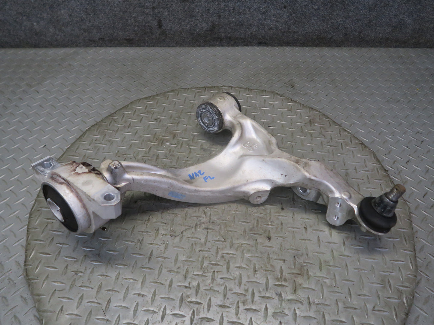 09-20 Nissan Z34 370Z Front Left Sport Suspension Lower Control Arm 31K Mile OEM