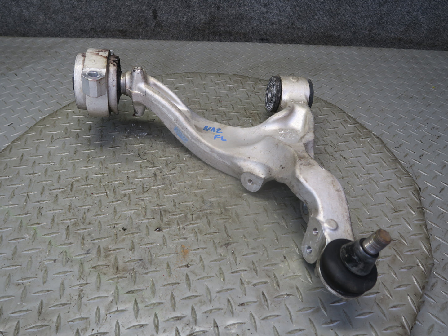 09-20 Nissan Z34 370Z Front Left Sport Suspension Lower Control Arm 31K Mile OEM