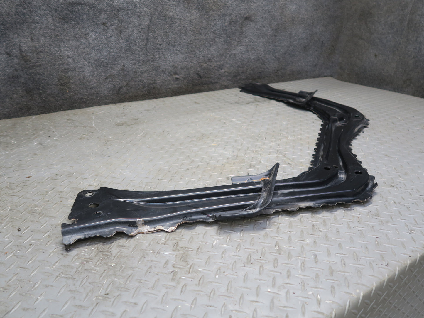 09-20 Nissan Z34 370Z Rear Suspension Crossmember Tunnel Stay Brace 31K Mile OEM