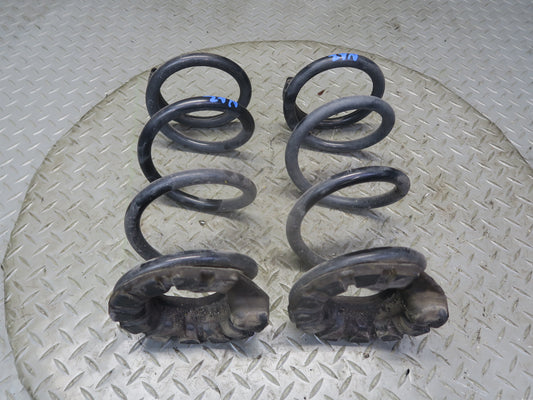 09-20 Nissan 370Z Z34 Coupe Set of 2 Rear Left & Right Coil Spring OEM